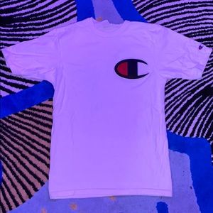 white champion tshirt